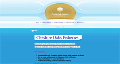 Desktop Screenshot of cheshireoaksfisheries.co.uk