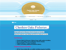 Tablet Screenshot of cheshireoaksfisheries.co.uk